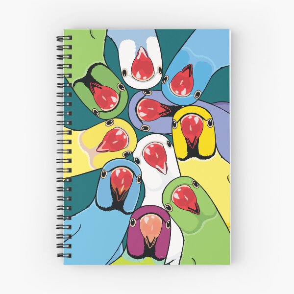 Item preview, So Many Indian Ringneck Parrots designed and sold by Aritxa.