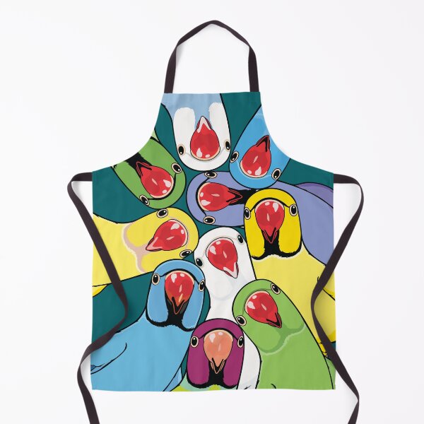 Item preview, So Many Indian Ringneck Parrots designed and sold by Aritxa.