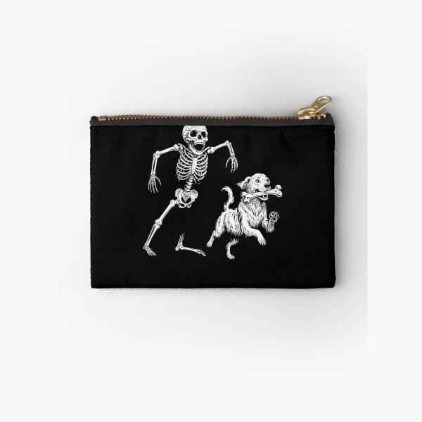 Item preview, Skeleton Chasing Dog Funny Skeleton Halloween designed and sold by studio-ssaam.