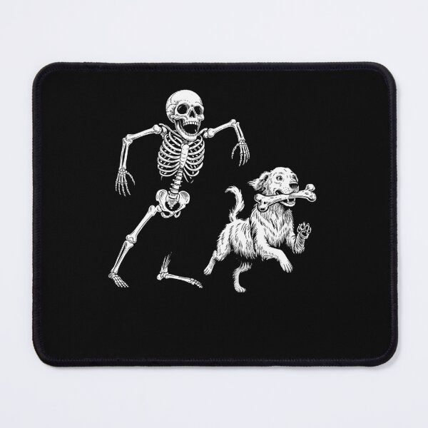 Item preview, Skeleton Chasing Dog Funny Skeleton Halloween designed and sold by studio-ssaam.