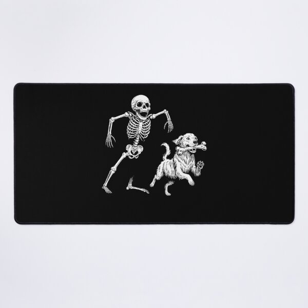 Item preview, Skeleton Chasing Dog Funny Skeleton Halloween designed and sold by studio-ssaam.
