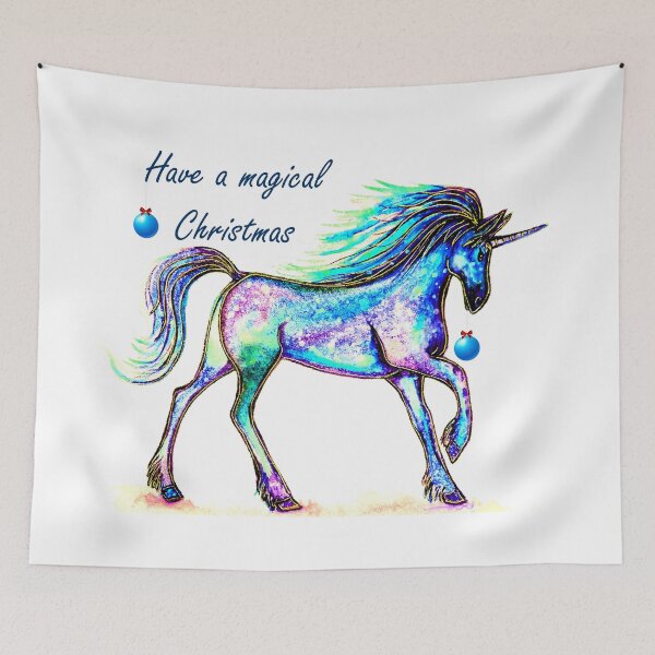 Item preview, Christmas Unicorn designed and sold by Linda Callaghan.