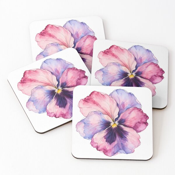 Item preview, Simple Pansy Flower designed and sold by scicilysimonee.
