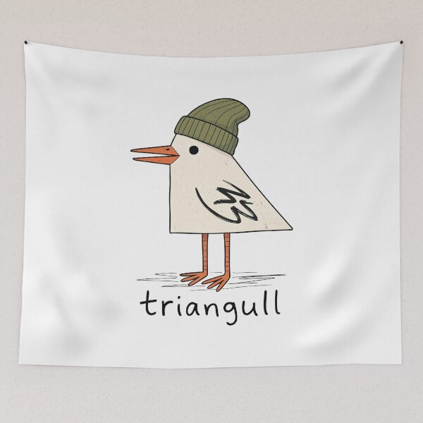 Item preview, Triangull Funny Seagull designed and sold by studio-ssaam.