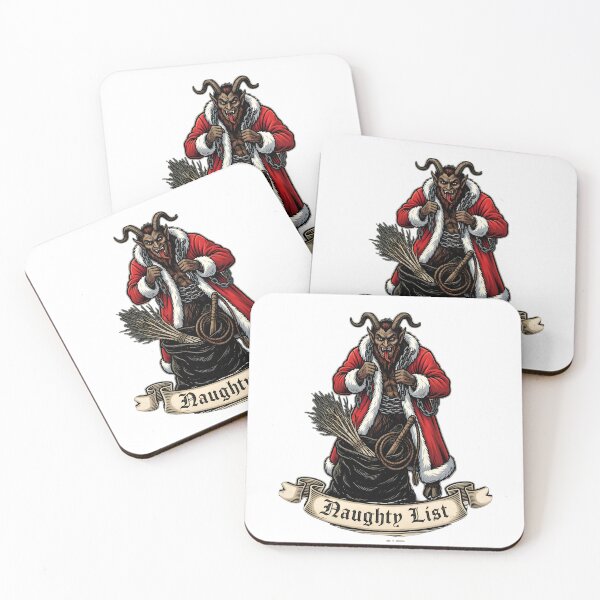 Item preview, Krampus Naughty List designed and sold by The She Shed.