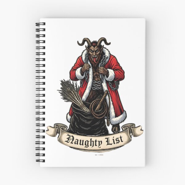 Item preview, Krampus Naughty List designed and sold by The She Shed.