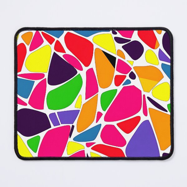 Item preview, Mosaic Style Colorful Abstract Art Scattered Designs Pattern designed and sold by DEC02.