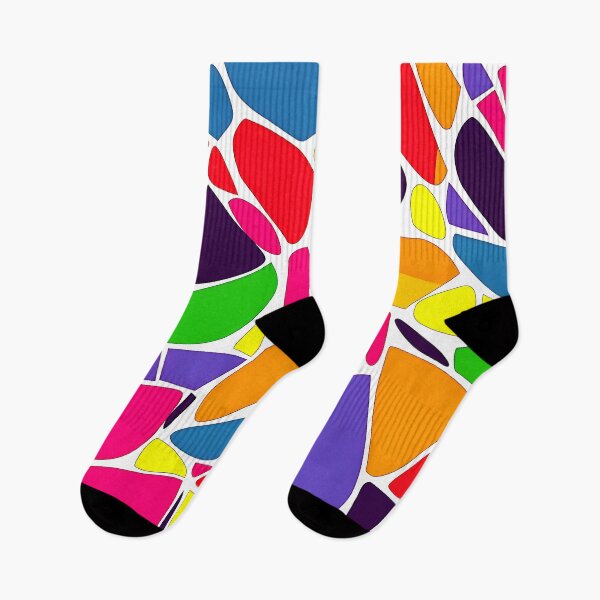 Item preview, Mosaic Style Colorful Abstract Art Scattered Designs Pattern  designed and sold by DEC02.