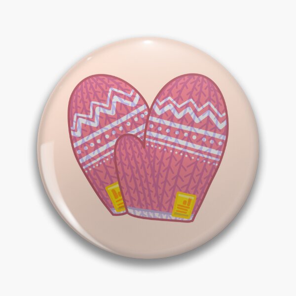 Item preview, Cozy Pink Winter Mittens designed and sold by tammist.
