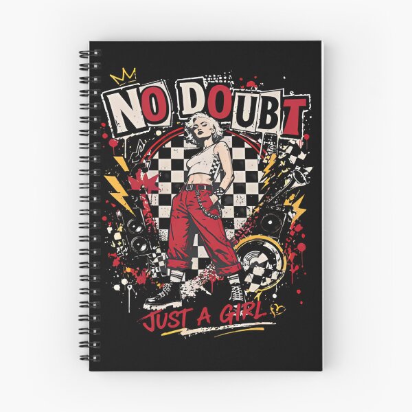 Item preview, No Doubt Just A Girl, Vintage 90s Ska Punk Band designed and sold by FenixLunexis.