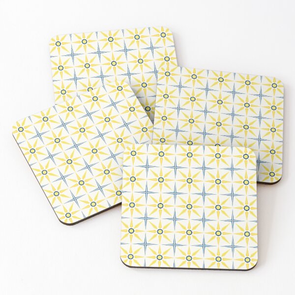Item preview, Greek Summer Stars designed and sold by Space & Care - Art Deco GeoMetrica.