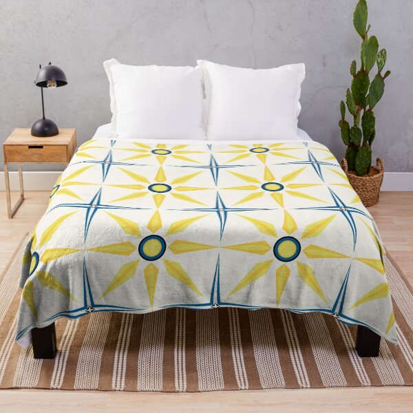 Item preview, Greek Summer Stars designed and sold by Space & Care - Art Deco GeoMetrica.