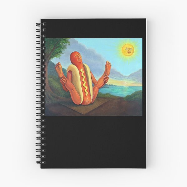 Item preview, Sunning Hotdog Funny Hot Dog Meme designed and sold by studio-ssaam.