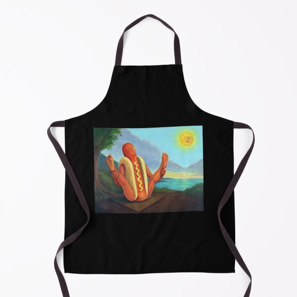 Item preview, Sunning Hotdog Funny Hot Dog Meme designed and sold by studio-ssaam.