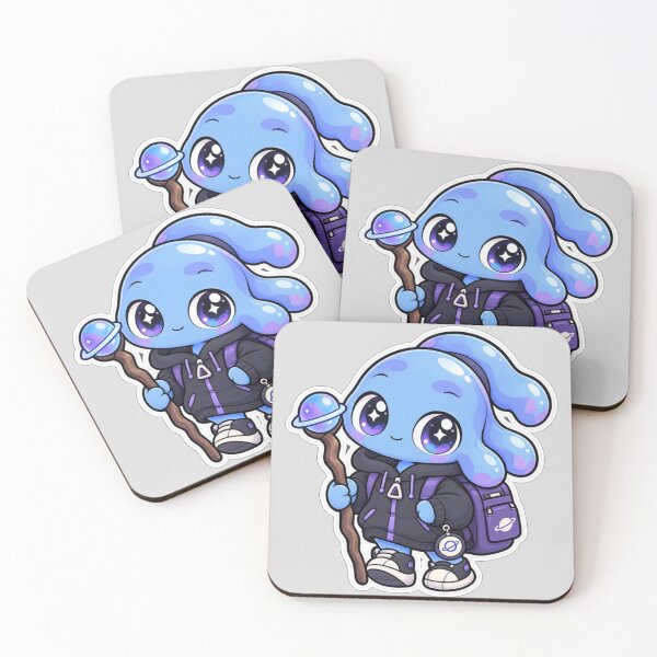 Item preview, Cute Space Wizard Alien Kawaii Graphic designed and sold by NovaToons.