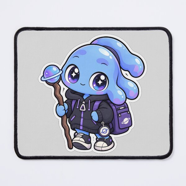 Item preview, Cute Space Wizard Alien Kawaii Graphic designed and sold by NovaToons.