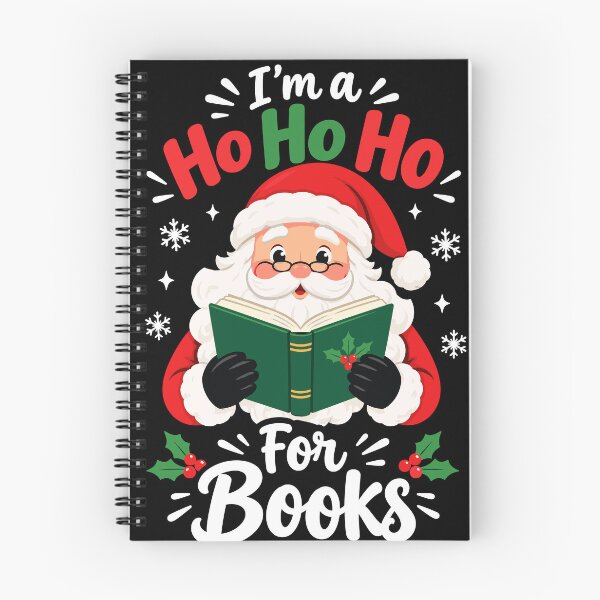 Item preview, Christmas Santa Book Lover I'm a Ho Ho Ho For Books Holiday designed and sold by mraihan.