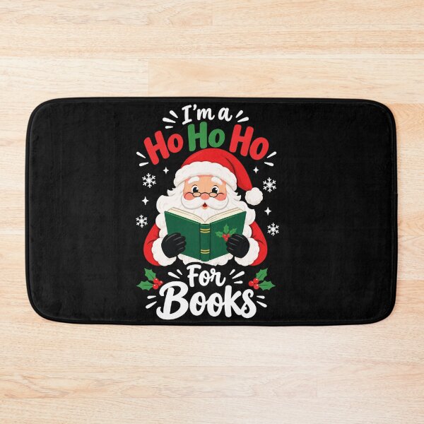 Item preview, Christmas Santa Book Lover I'm a Ho Ho Ho For Books Holiday designed and sold by mraihan.