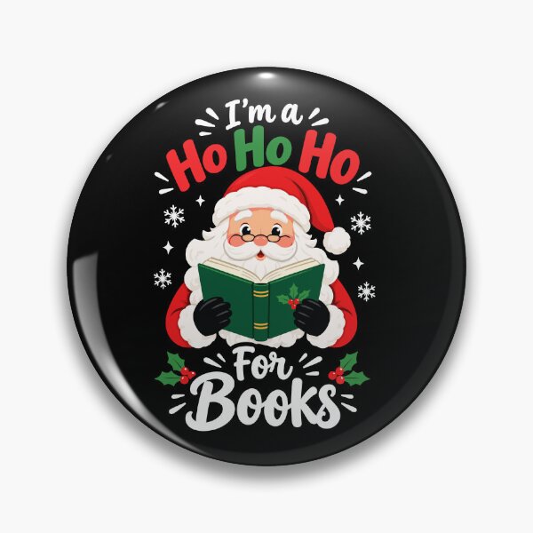 Item preview, Christmas Santa Book Lover I'm a Ho Ho Ho For Books Holiday designed and sold by mraihan.
