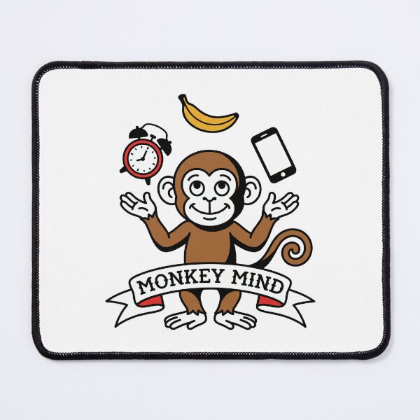 Item preview, Monkey Mind Tattoo Flash: Juggling Every Distraction designed and sold by Osmose-Studio.
