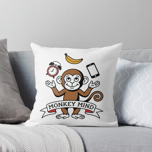 Item preview, Monkey Mind Tattoo Flash: Juggling Every Distraction designed and sold by Osmose-Studio.