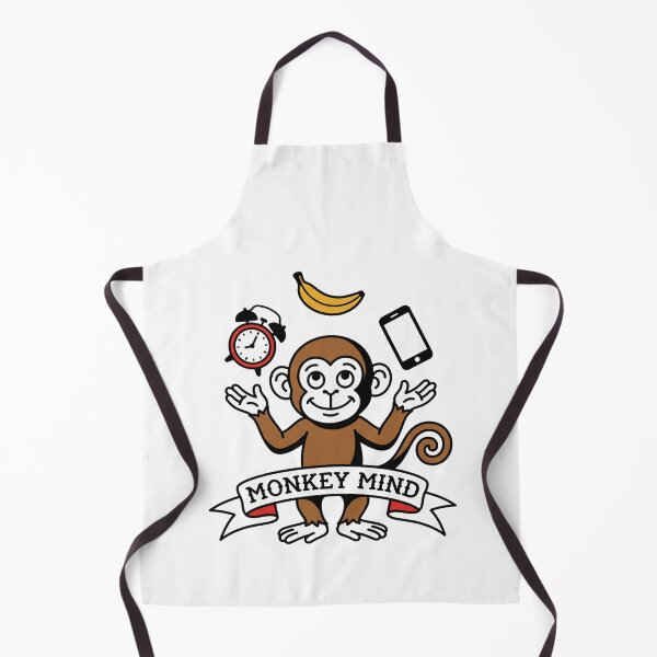 Item preview, Monkey Mind Tattoo Flash: Juggling Every Distraction designed and sold by Osmose-Studio.
