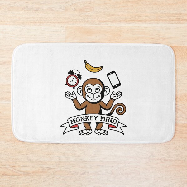 Item preview, Monkey Mind Tattoo Flash: Juggling Every Distraction designed and sold by Osmose-Studio.