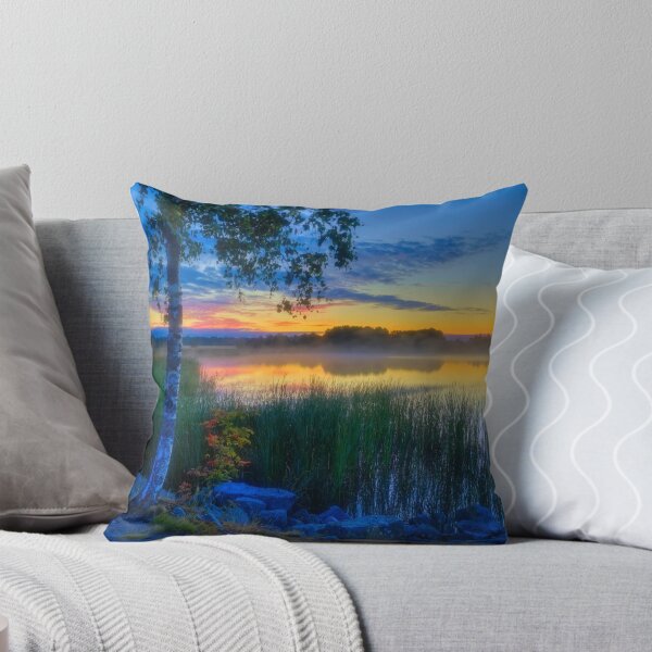 Item preview, Sunset Over a Serene Lake designed and sold by Veikko  Suikkanen.