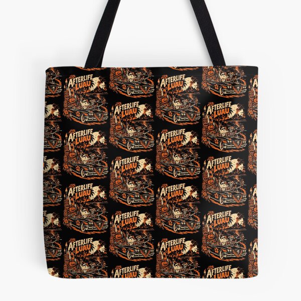 Item preview, Retro Tiki Halloween Spooky Tropical Night Vintage Horror designed and sold by OddityVault.