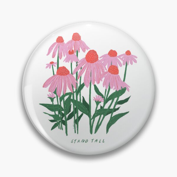 Item preview, Pink Coneflowers designed and sold by Hailey Sperling.