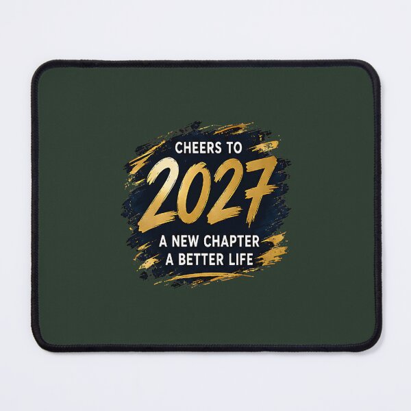 Item preview, Cheers to 2027 New Chapter T-Shirt Oversized T-Shirt designed and sold by GrumpyGorillaz.