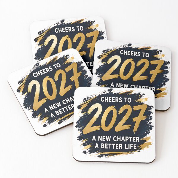 Item preview, Cheers to 2027 New Chapter T-Shirt Oversized T-Shirt designed and sold by GrumpyGorillaz.