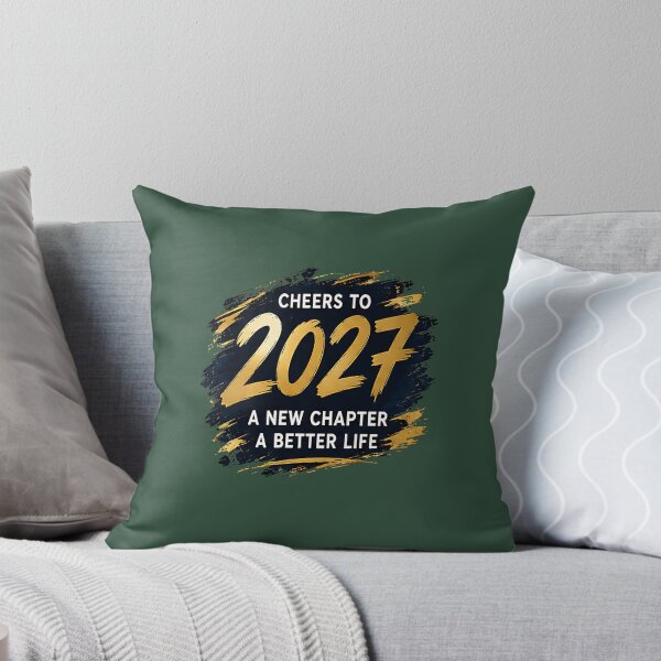 Item preview, Cheers to 2027 New Chapter T-Shirt Oversized T-Shirt designed and sold by GrumpyGorillaz.