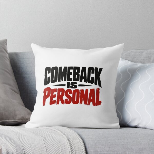 Item preview, The Comeback Is Personal – Motivational Quote & Mountain Climbing Design designed and sold by Lovestickerco.