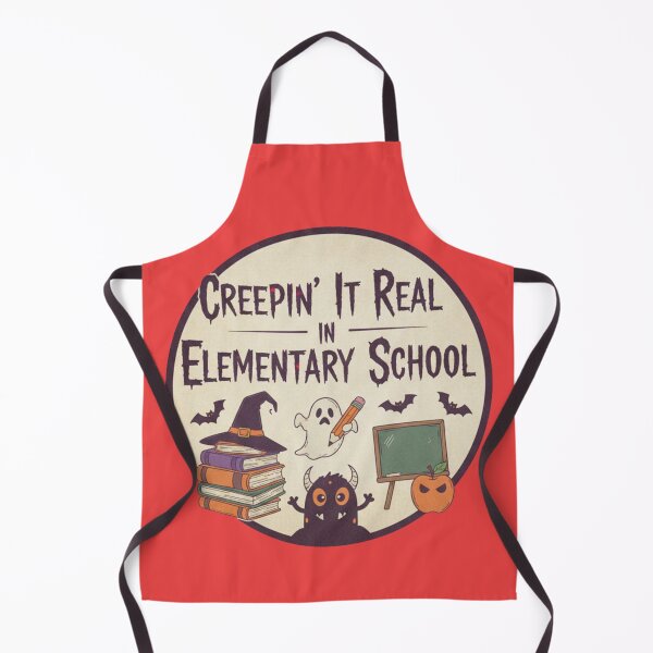 Item preview, Creepin It Real Elementary School Emblem Graphic designed and sold by Exquisite Design Studio „Paculówka”.