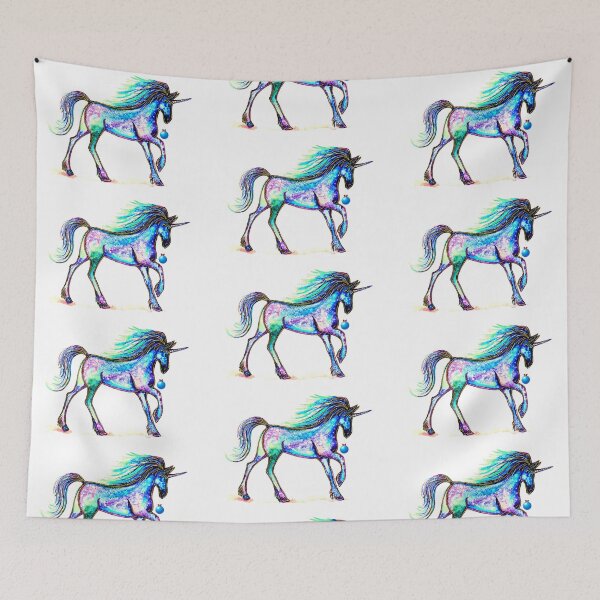 Item preview, Magical Festive Unicorn designed and sold by Linda Callaghan.