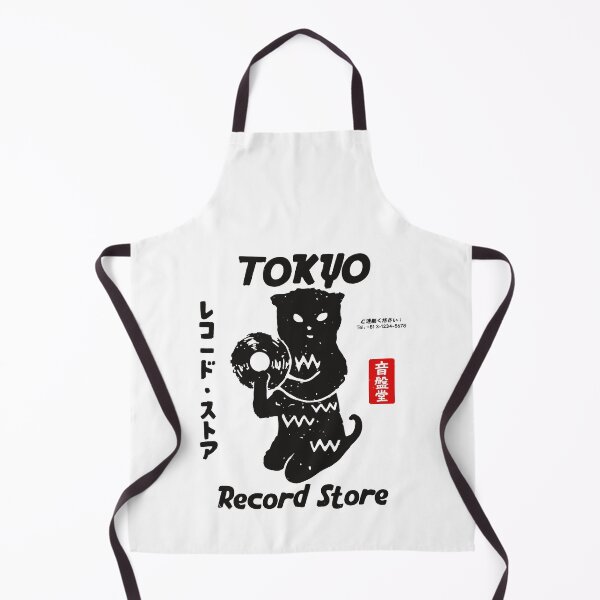 Item preview, Tokyo Record Store Cat Vintage Japanese designed and sold by studio-ssaam.