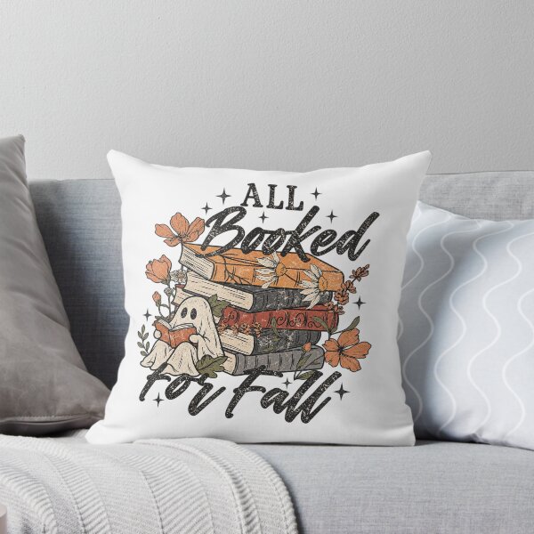 Item preview, All Booked For Fall Cute Ghost Reading Books Vintage Graphic designed and sold by DYALEEZ-XCR.