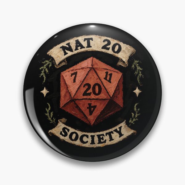 Item preview, Nat 20 Society designed and sold by abby-thorns.