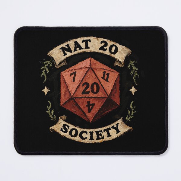 Item preview, Nat 20 Society designed and sold by abby-thorns.