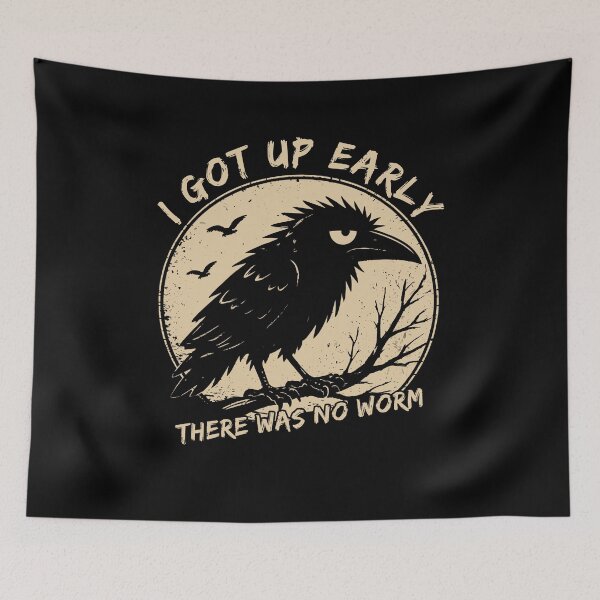 Item preview, I Got Up Early There Was No Worm Funny designed and sold by studio-ssaam.