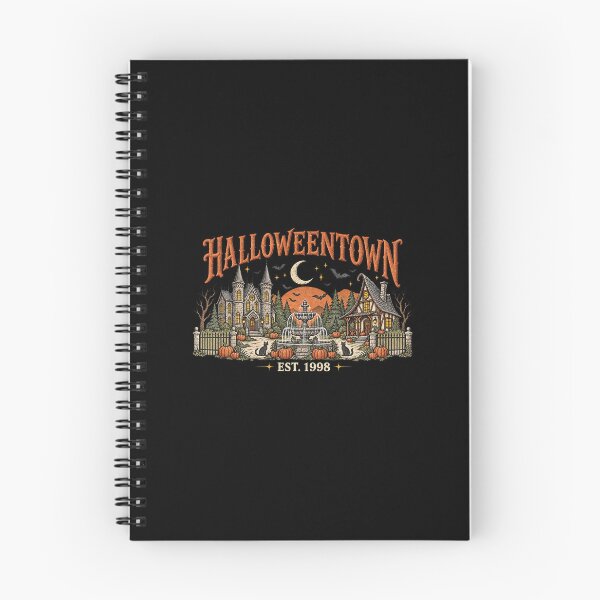 Item preview, Halloweentown Est 1998 Spooky Town Square Vintage Graphic designed and sold by DYALEEZ-XCR.