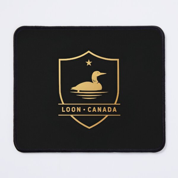 Item preview, Vintage Canadian Loon Shield Badge Emblem Vector designed and sold by Shutter-Dragon.