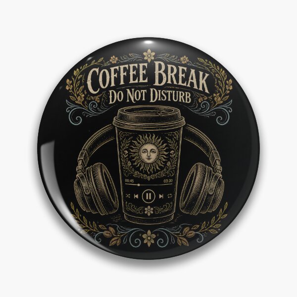 Artikelvorschau, Musikplayer für Kaffeepausen – Vintage-Linie entworfen und verkauft von Nacho Average Designs.