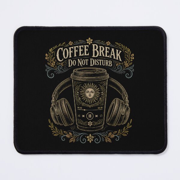 Item preview, Coffee Break Music Player - Vintage Line designed and sold by Nacho Average Designs.