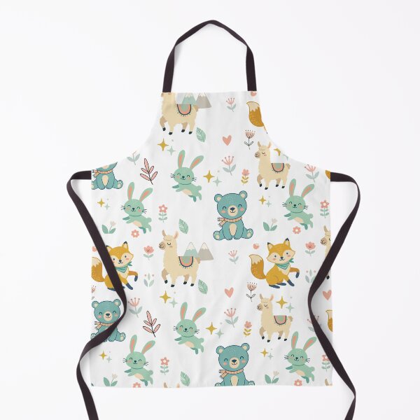 Item preview, Cute Woodland Animals Seamless Pattern designed and sold by prapapon.