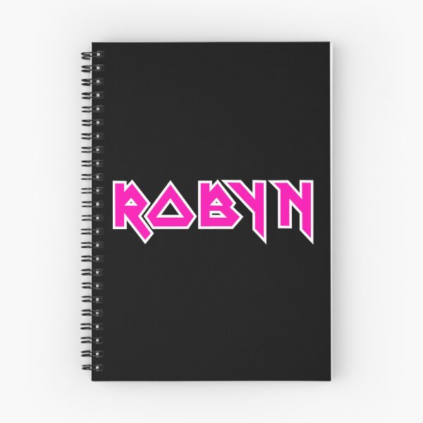Item preview, Robyn Iron Maiden pink logo designed and sold by Mash-It-Up.