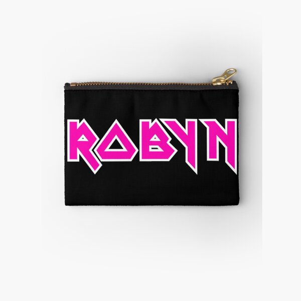 Artikelvorschau, Robyn Iron Maiden pinkes Logo entworfen und verkauft von Mash-It-Up.