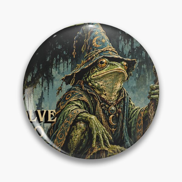 Item preview, Reject Humanity, Evolve Into Frog Wizards designed and sold by abby-thorns.