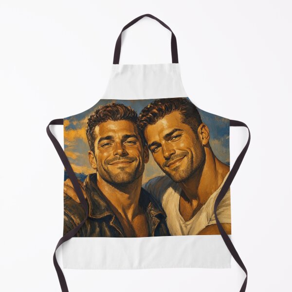 Item preview, Gay Leather "Boys Will Be Boys" Vintage Retro Color Art Design designed and sold by ItsAKinkThing.